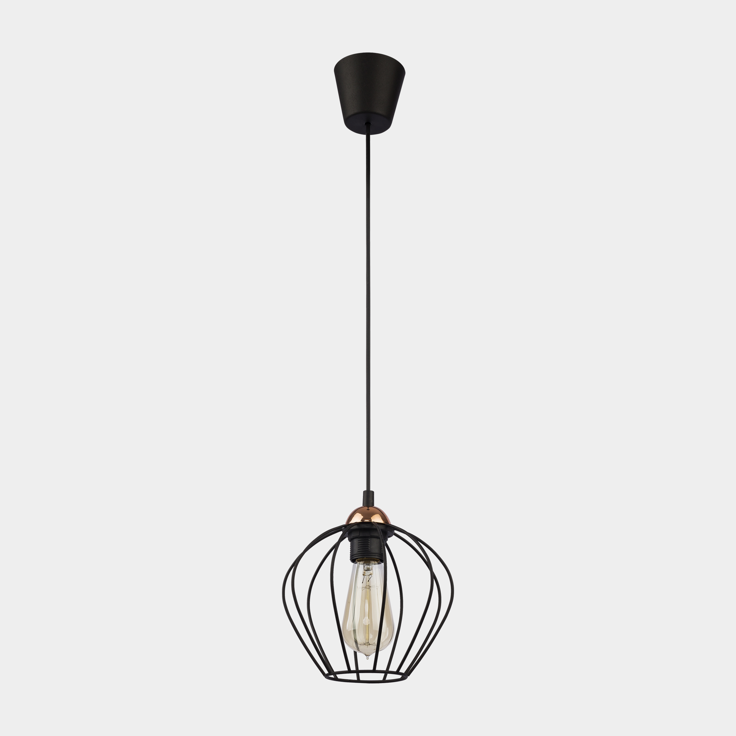 Lampa wisząca GALAXY DM14 E27 - czarny/miedziany Lampy