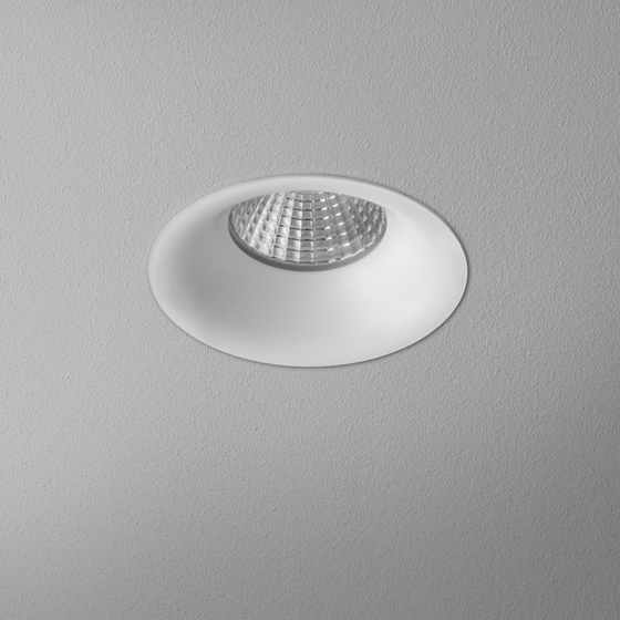 Oczko HOLLOW LED 9W 3000K 36° - biały struktura Oprawki