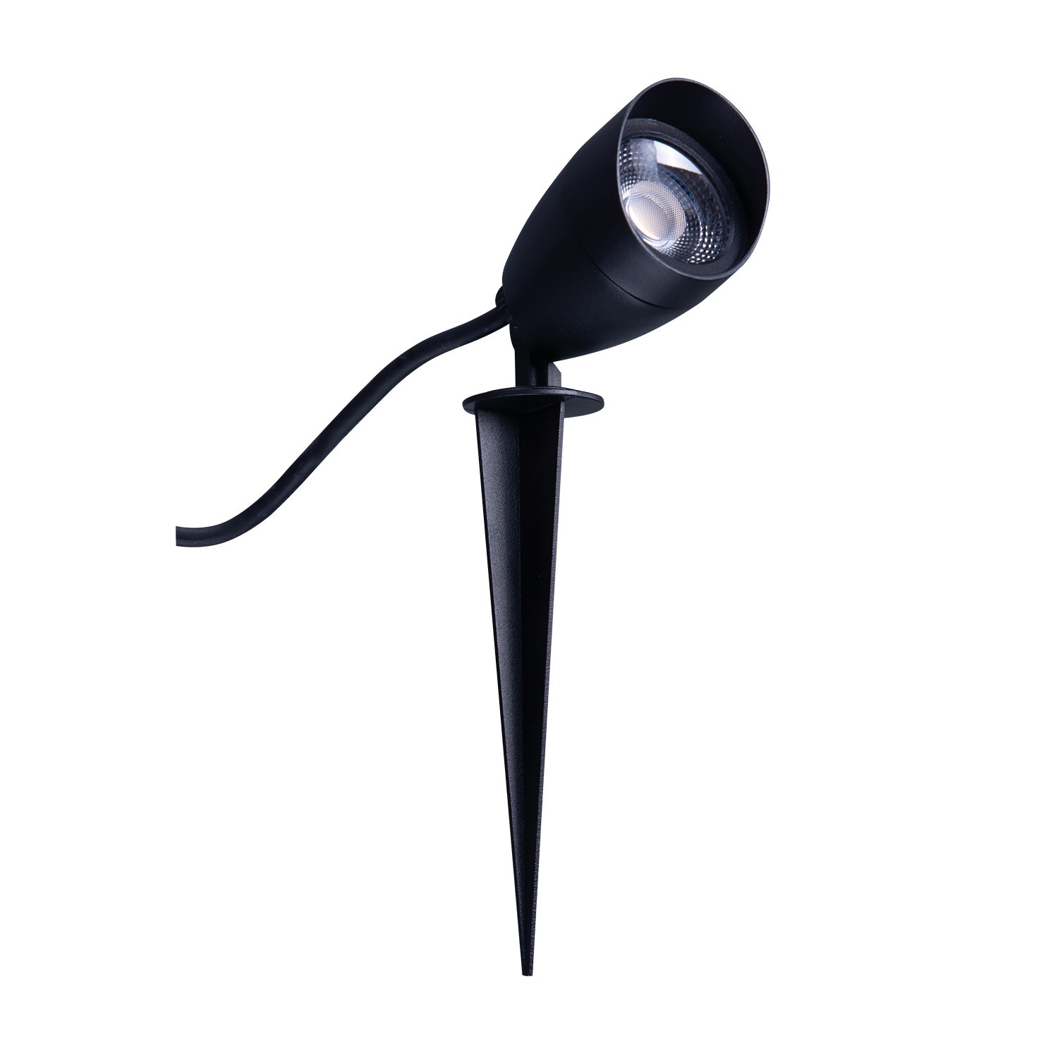 k♡ Reflektor ogrodowy FLOKI Spike LED 6W 4000K IP65 - czarny