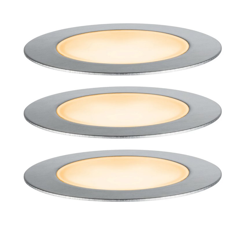BOTH SIDES［ENLIGHTENMENT］ Zestaw startowy tarasowy Plug&Shine FLOOR LED 3x2W 24V 2200K